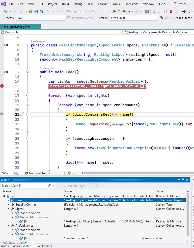 Visual Studio Attach Debugger
